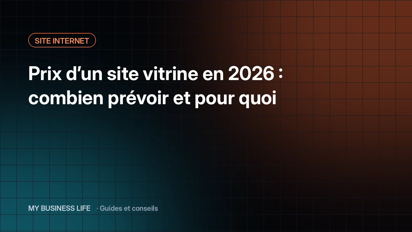 Estimation du budget de création d’un site vitrine professionnel